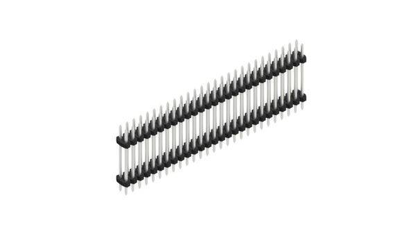 Fischer Elektronik Stiftleiste (Standard) Anzahl Reihen: 2 SLY612254Z 10St.
