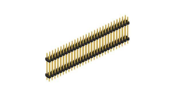 Fischer Elektronik Stiftleiste (Standard) Anzahl Reihen: 2 SLY612258G 10St.