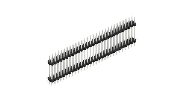 Fischer Elektronik Stiftleiste (Standard) Anzahl Reihen: 2 SLY612258Z 10St.