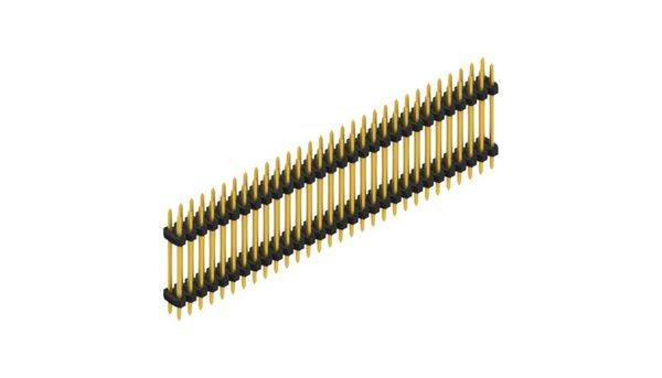 Fischer Elektronik Stiftleiste (Standard) Anzahl Reihen: 2 SLY612260G 10St.