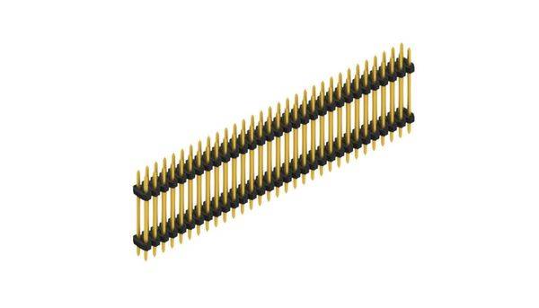 Fischer Elektronik Stiftleiste (Standard) Anzahl Reihen: 2 SLY612262G 10St.