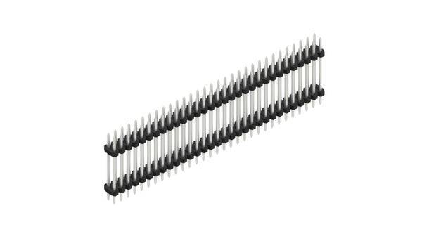 Fischer Elektronik Stiftleiste (Standard) Anzahl Reihen: 2 SLY612262Z 10St.