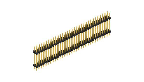 Fischer Elektronik Stiftleiste (Standard) Anzahl Reihen: 2 SLY612264G 10St.
