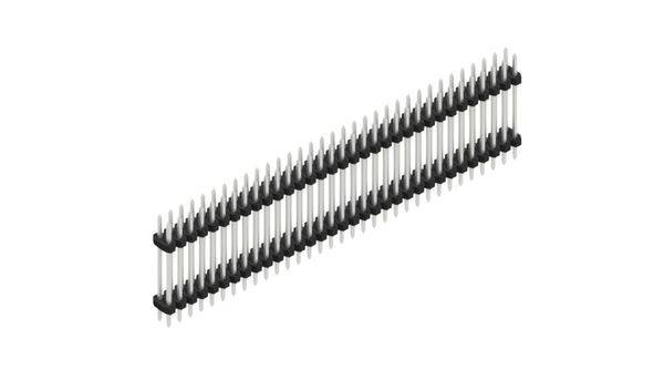Fischer Elektronik Stiftleiste (Standard) Anzahl Reihen: 2 SLY612266Z 10St.