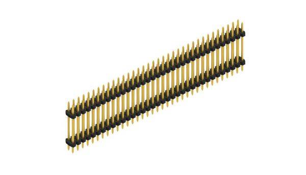 Fischer Elektronik Stiftleiste (Standard) Anzahl Reihen: 2 SLY612270G 10St.