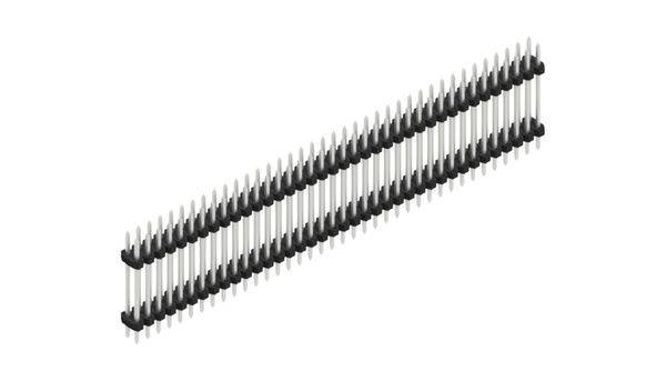 Fischer Elektronik Stiftleiste (Standard) Anzahl Reihen: 2 SLY612276Z 10St.