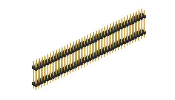Fischer Elektronik Stiftleiste (Standard) Anzahl Reihen: 2 SLY612278G 10St.