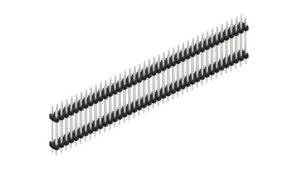 Fischer Elektronik Stiftleiste (Standard) Anzahl Reihen: 2 SLY612280Z 10St.