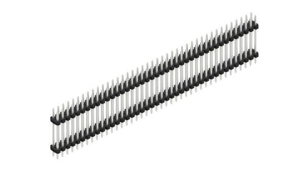 Fischer Elektronik Stiftleiste (Standard) Anzahl Reihen: 2 SLY612282Z 10St.