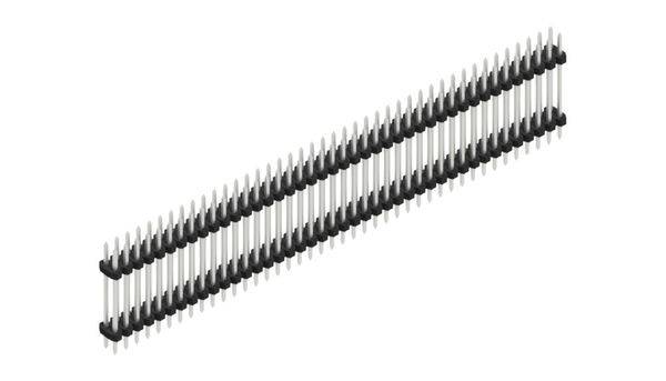 Fischer Elektronik Stiftleiste (Standard) Anzahl Reihen: 2 SLY612284Z 10St.
