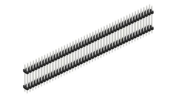 Fischer Elektronik Stiftleiste (Standard) Anzahl Reihen: 2 SLY612290Z 10St.