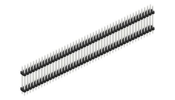 Fischer Elektronik Stiftleiste (Standard) Anzahl Reihen: 2 SLY612292Z 10St.