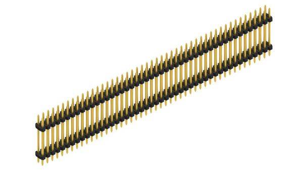 Fischer Elektronik Stiftleiste (Standard) Anzahl Reihen: 2 SLY612294G 10St.