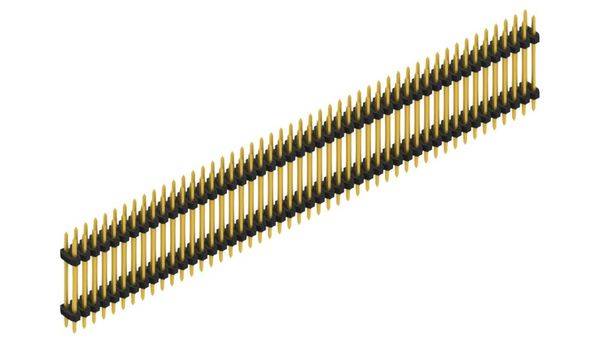Fischer Elektronik Stiftleiste (Standard) Anzahl Reihen: 2 SLY612296G 10St.