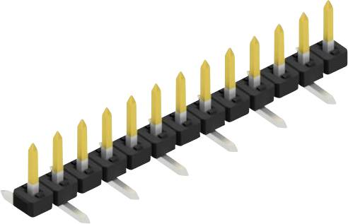 Fischer Elektronik Stiftleiste (Standard) Anzahl Reihen: 1 10154990 10St.