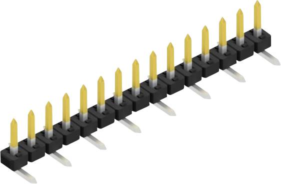 Fischer Elektronik Stiftleiste (Standard) Anzahl Reihen: 1 10063294 10St.