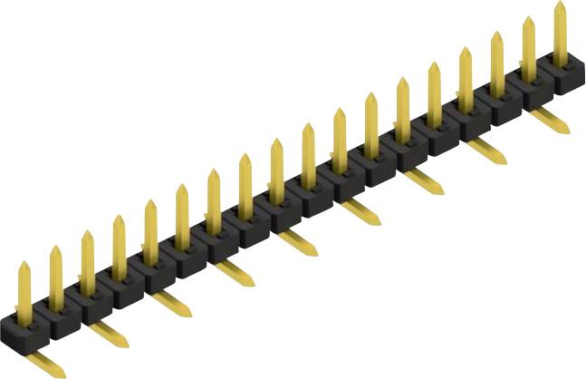 Fischer Elektronik Stiftleiste (Standard) Anzahl Reihen: 1 SLY7SMD03618G 10St.