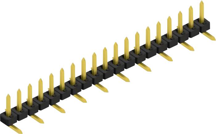 Fischer Elektronik Stiftleiste (Standard) Anzahl Reihen: 1 SLY7SMD03619G 10St.