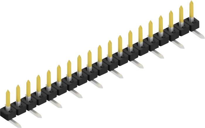 Fischer Elektronik Stiftleiste (Standard) Anzahl Reihen: 1 SLY7SMD03619S 10St.