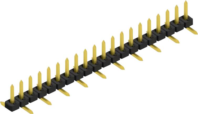 Fischer Elektronik Stiftleiste (Standard) Anzahl Reihen: 1 10063298 10St.