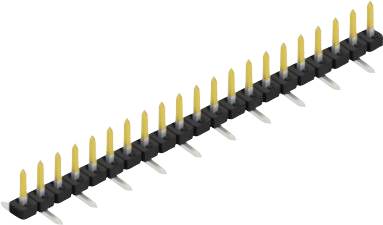 Fischer Elektronik Stiftleiste (Standard) Anzahl Reihen: 1 SLY7SMD03621S 10St.