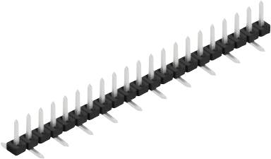 Fischer Elektronik Stiftleiste (Standard) Anzahl Reihen: 1 SLY7SMD03621Z 10St.