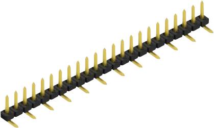 Fischer Elektronik Stiftleiste (Standard) Anzahl Reihen: 1 SLY7SMD03623G 10St.