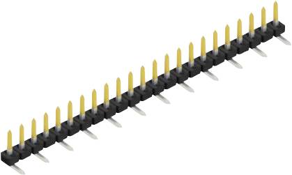Fischer Elektronik Stiftleiste (Standard) Anzahl Reihen: 1 SLY7SMD03623S 10St.