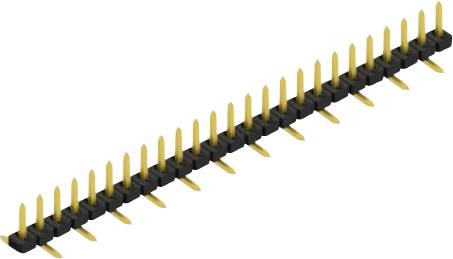 Fischer Elektronik Stiftleiste (Standard) Anzahl Reihen: 1 SLY7SMD03625G 10St.