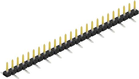 Fischer Elektronik Stiftleiste (Standard) Anzahl Reihen: 1 SLY7SMD03625S 10St.