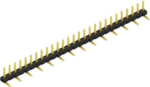 Fischer Elektronik Stiftleiste (Standard) Anzahl Reihen: 1 SLY7SMD03627G 10St.
