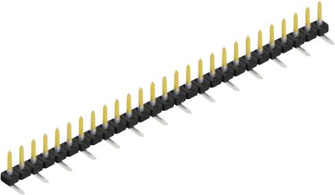 Fischer Elektronik Stiftleiste (Standard) Anzahl Reihen: 1 SLY7SMD03627S 10St.