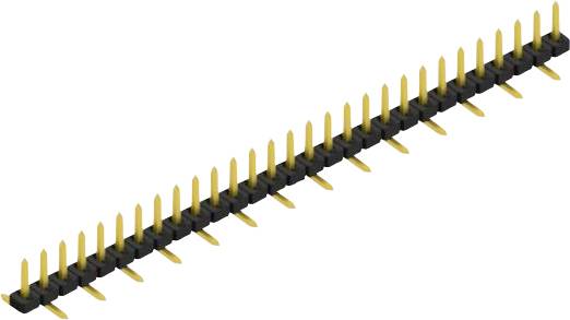 Fischer Elektronik Stiftleiste (Standard) Anzahl Reihen: 1 SLY7SMD03629G 10St.