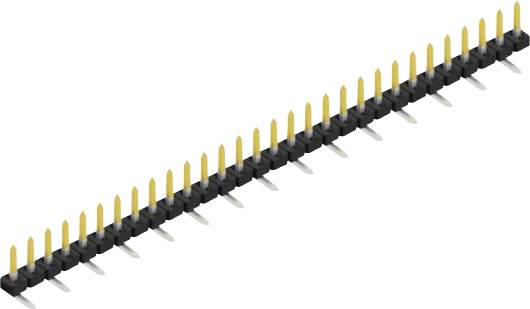 Fischer Elektronik Stiftleiste (Standard) Anzahl Reihen: 1 SLY7SMD03630S 10St.