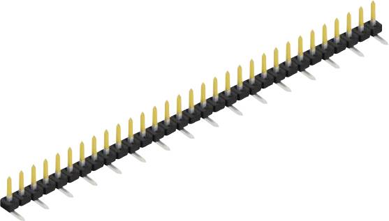 Fischer Elektronik Stiftleiste (Standard) Anzahl Reihen: 1 SLY7SMD03631S 10St.