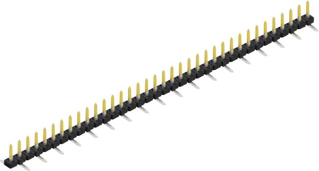 Fischer Elektronik Stiftleiste (Standard) Anzahl Reihen: 1 SLY7SMD03636S 10St.