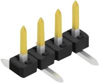 Fischer Elektronik Stiftleiste (Standard) Anzahl Reihen: 1 10063250 10St.
