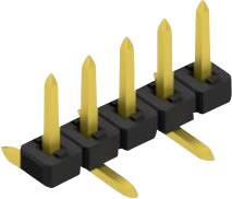 Fischer Elektronik Stiftleiste (Standard) Anzahl Reihen: 1 10063255 10St.