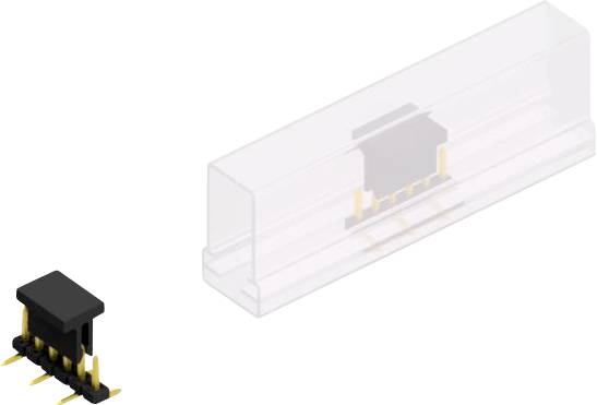 Fischer Elektronik Stiftleiste (Standard) Anzahl Reihen: 1 10063259 10St.