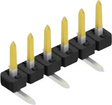Fischer Elektronik Stiftleiste (Standard) Anzahl Reihen: 1 10063261 10St.