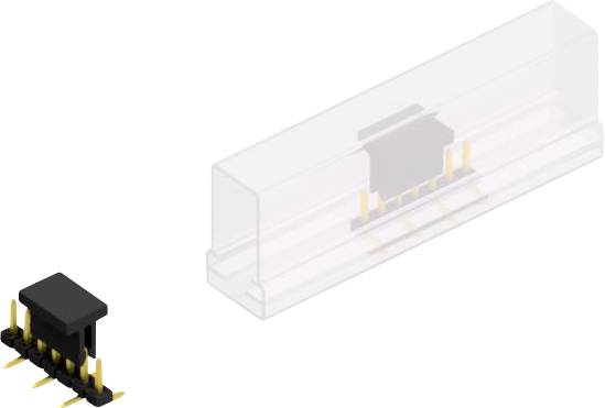 Fischer Elektronik Stiftleiste (Standard) Anzahl Reihen: 1 10063268 10St.
