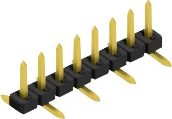 Fischer Elektronik Stiftleiste (Standard) Anzahl Reihen: 1 SLY7SMD0368G 10St.