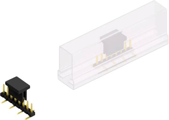 Fischer Elektronik Stiftleiste (Standard) Anzahl Reihen: 1 SLY7SMD0368GBSM 10St.