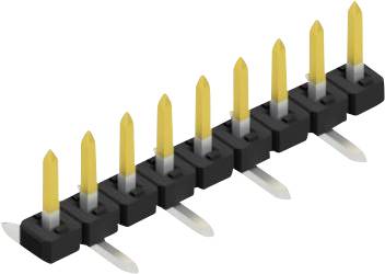 Fischer Elektronik Stiftleiste (Standard) Anzahl Reihen: 1 SLY7SMD0369S 10St.