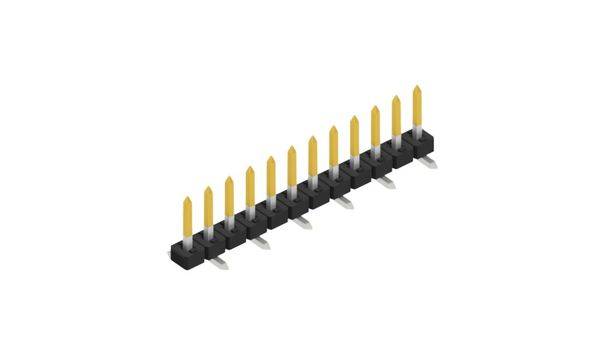 Fischer Elektronik Stiftleiste (Standard) Anzahl Reihen: 1 SLY7SMD04512S 10St.
