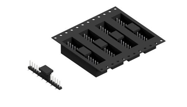 Fischer Elektronik Stiftleiste (Standard) Anzahl Reihen: 1 SLY7SMD04514ZBTR 650St.
