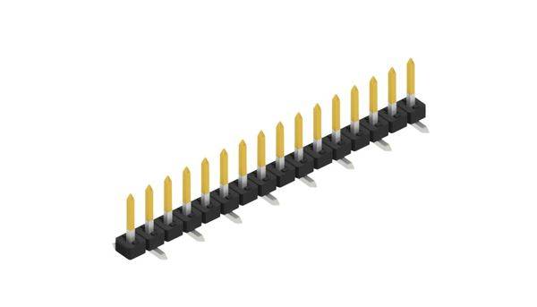 Fischer Elektronik Stiftleiste (Standard) Anzahl Reihen: 1 SLY7SMD04516S 10St.