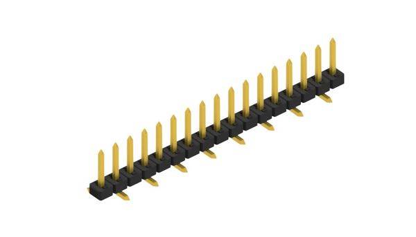 Fischer Elektronik Stiftleiste (Standard) Anzahl Reihen: 1 SLY7SMD04517G 10St.
