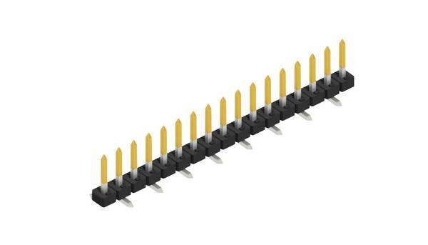Fischer Elektronik Stiftleiste (Standard) Anzahl Reihen: 1 SLY7SMD04517S 10St.