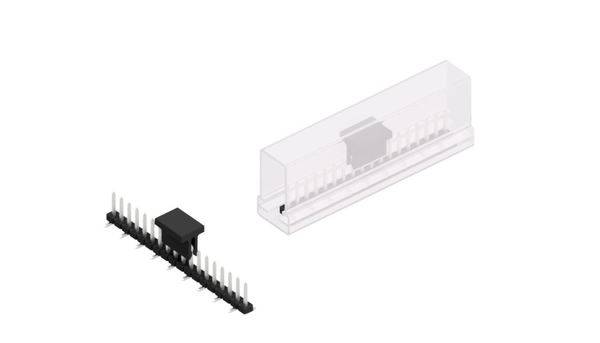 Fischer Elektronik Stiftleiste (Standard) Anzahl Reihen: 1 SLY7SMD04518ZBSM 10St.